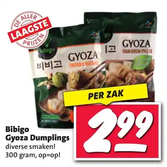 Nettorama Bibigo Gyoza Dumplings, 300 gram aanbieding