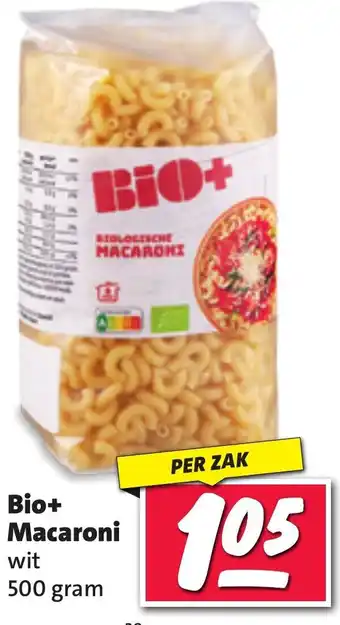 Nettorama Bio+ Macaroni wit 500 gram aanbieding