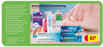 Kruidvat Voetschimmel behandeling aanbieding
