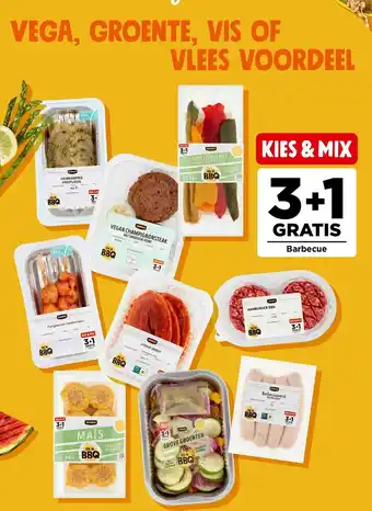 Jumbo VEGA, GROENTE, VIS OF VLEES VOORDEEL aanbieding