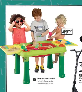 Top1Toys Zand- en Watertafel Incl. een beker, vergiet en aanbieding