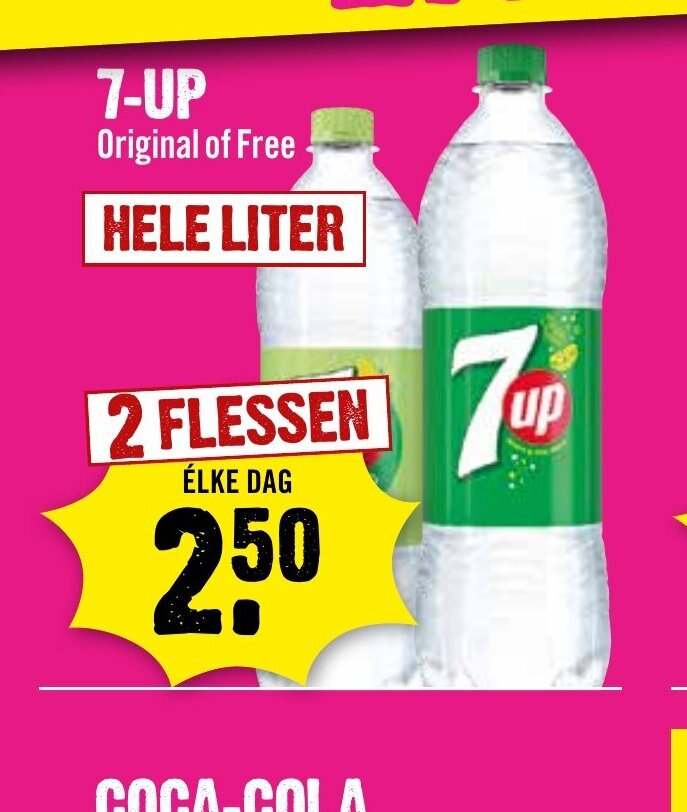 Dirck 3 7-UP Original of Free aanbieding