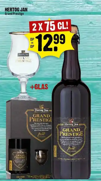 Dirck 3 Hertog Jan GRAND PRESTIGE 2 x 75 cl aanbieding