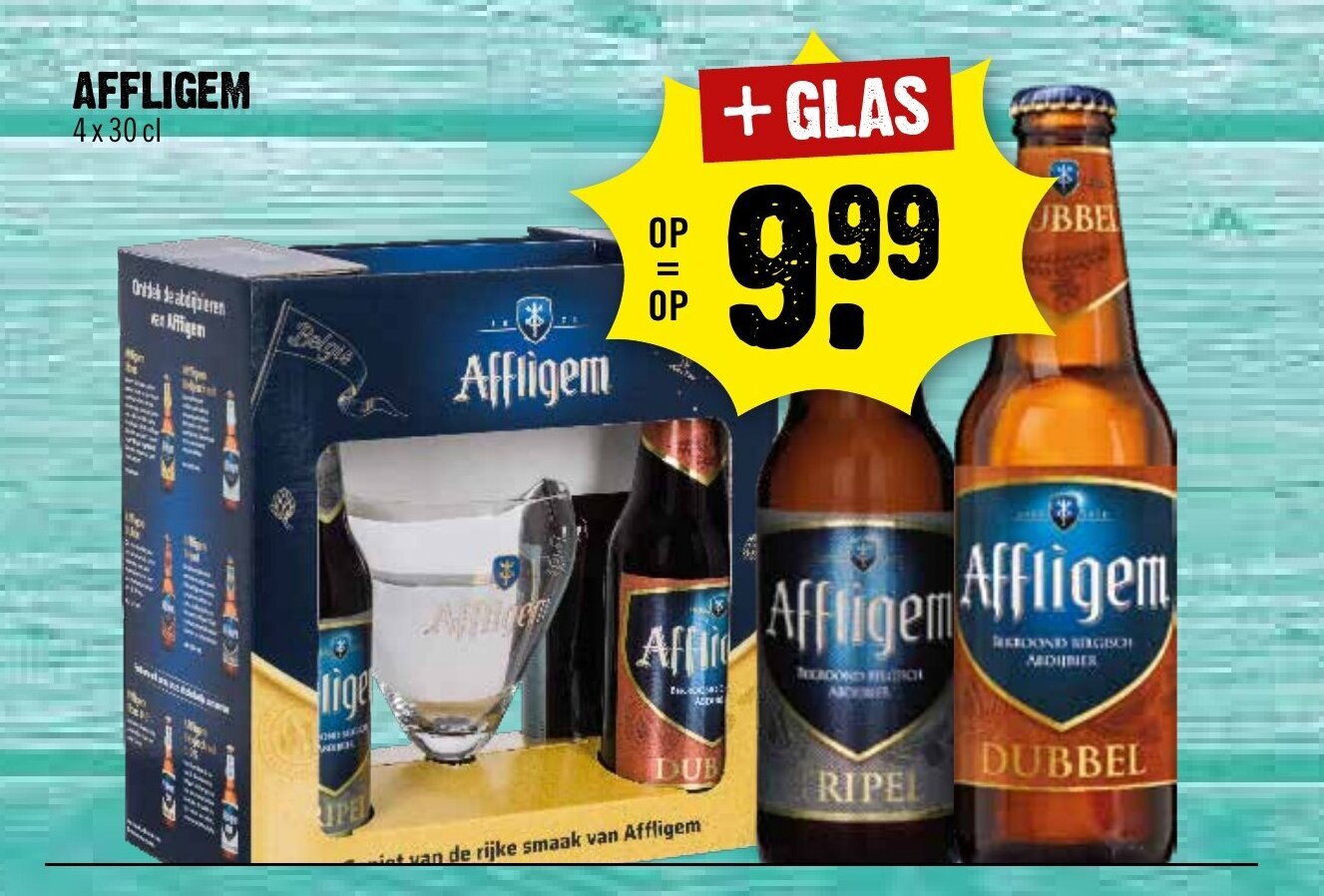 Dirck 3 AFFLIGEM 4 x 30 cl aanbieding