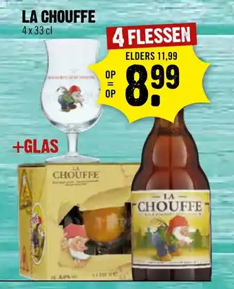 Dirck 3 LA CHOUFFE 4 x 33 cl aanbieding