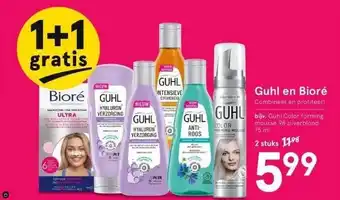 Etos Guhl en bioré combineer en profiteer! aanbieding