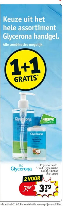 Kruidvat Glycerona aanbieding