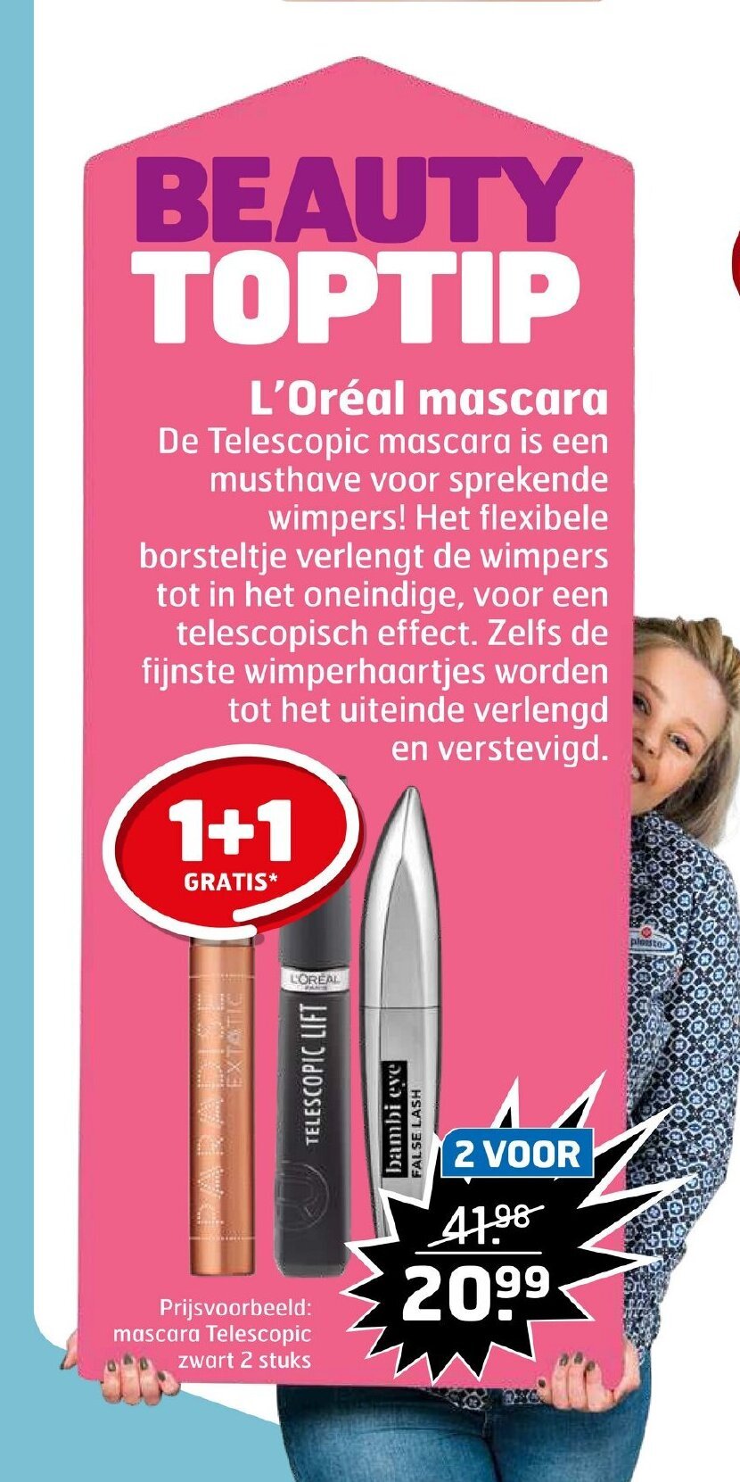 Trekpleister L'Oréal mascara aanbieding