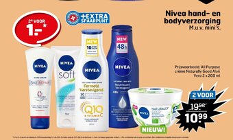 Trekpleister Nivea hand- en bodyverzorging aanbieding