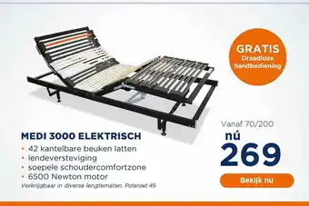 TotaalBED Medi 3000 Elektrisch Bedbodems aanbieding