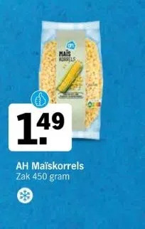 Albert Heijn Ah maïskorrels aanbieding