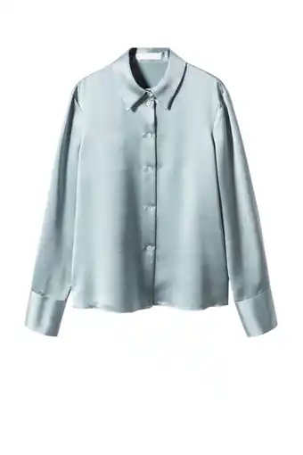 Wehkamp Mango blouse blauw aanbieding