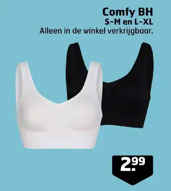 Trekpleister Comfy BH S-M en L-XL aanbieding