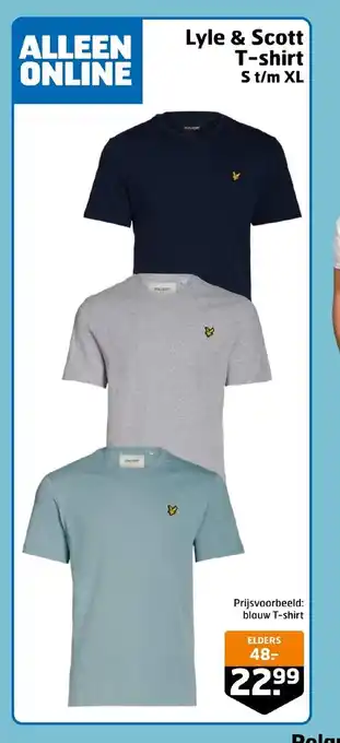 Trekpleister Lyle & Scott T-shirt S t/m XL aanbieding