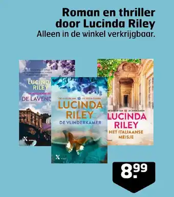 Trekpleister Roman en thriller door Lucinda Riley aanbieding