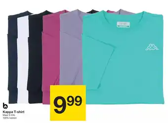 Zeeman Kappa T-shirt Maat S-XXL aanbieding