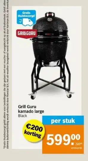 Albert Heijn Grill guru kamado large aanbieding