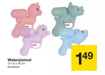 Zeeman Waterpistool 13 x 6 x 16 cm aanbieding