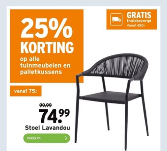 GAMMA Stoel Lavandou aanbieding