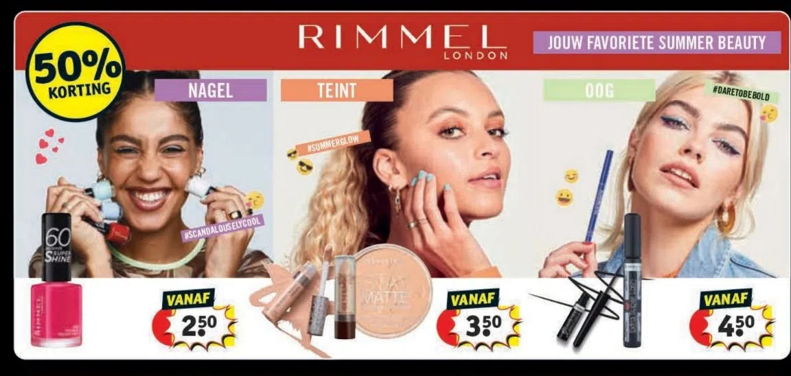 Kruidvat Rimmel london aanbieding