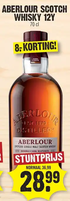 Dirk Aberlour scotch whisky 12y aanbieding