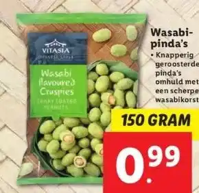 Lidl Wasabi noten aanbieding