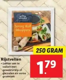 Lidl Rijstvellen aanbieding