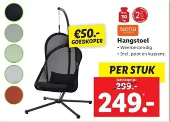 Lidl Hangstoel aanbieding