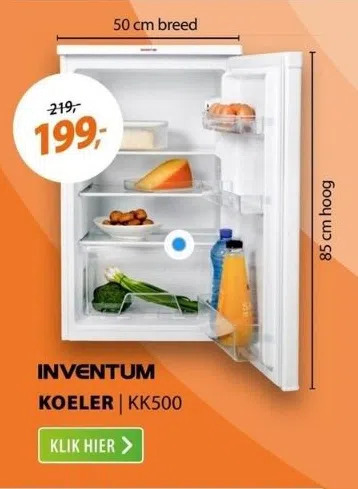 Expert Inventum koeler | kk500 aanbieding