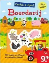 Boekenvoordeel Ontdek en speel boerderij aanbieding