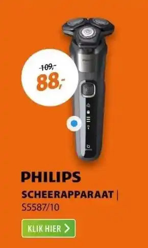 Expert Philips scheerapparaat s5587/10 aanbieding