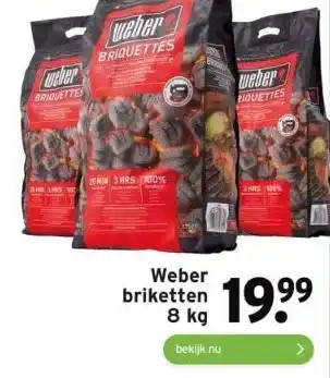 GAMMA Weber briketten aanbieding