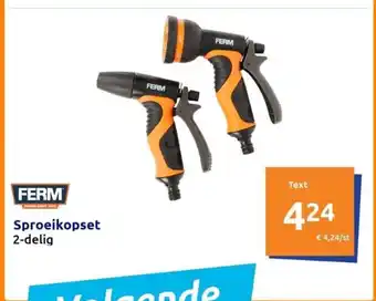 Action FERM Sproeikopset aanbieding