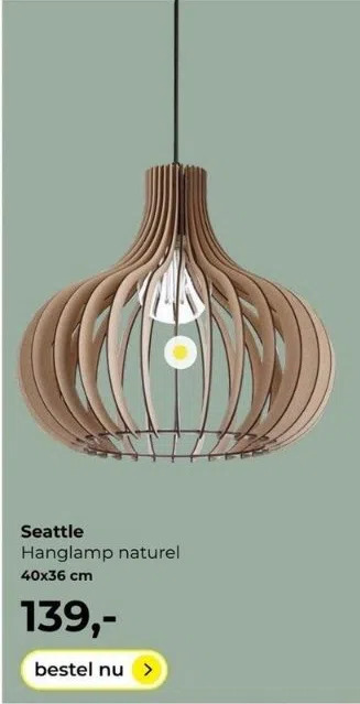 Lampidee Seattle aanbieding