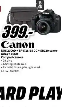 MediaMarkt Canon aanbieding