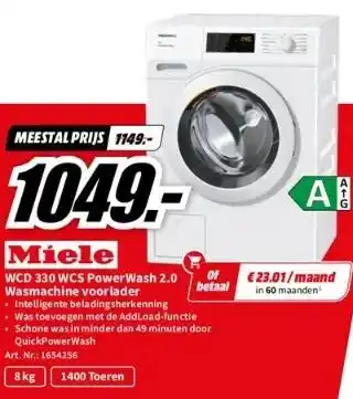 MediaMarkt Miele aanbieding