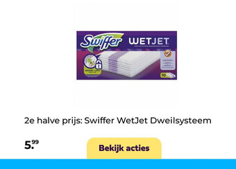 Plein.nl Swiffer WetJet Dweilsysteem aanbieding