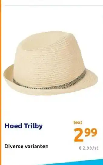 Action Hoed Trilby aanbieding