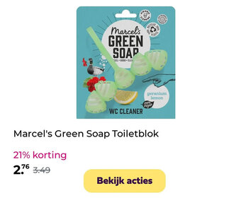 Plein.nl Marcel's green soap toiletblok aanbieding