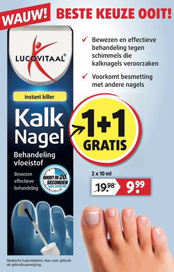 Lucovitaal Kalk nagel aanbieding