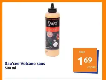 Action Sau'cee Volcano saus 500 ml aanbieding