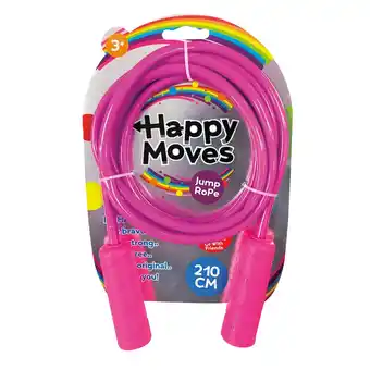 Top1Toys Springtouw 210 cm happy moves 2 assorti aanbieding