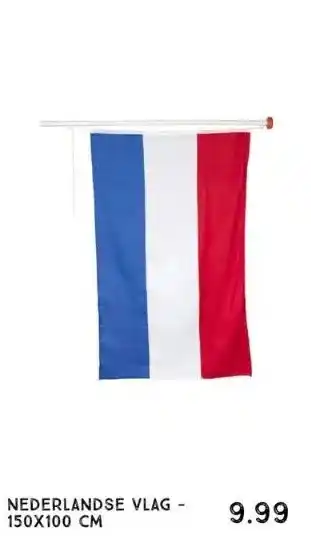 Xenos Nederlandse vlag - 150x100 cm aanbieding