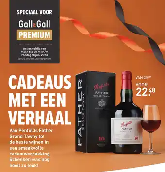 Gall & Gall Penfolds Father Grand Tawny aanbieding