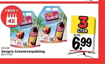 Vomar Voordeelmarkt Sangria Schenkverpakking 3 liter aanbieding