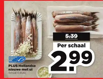 PLUS Plus Hollandse Nieuwe Met Ui aanbieding