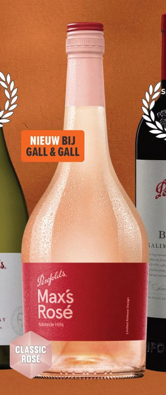 Gall & Gall Penfolds Max's Rosé Australië, 2022 aanbieding