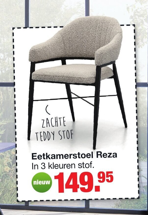 Budget Home Store Eetkamerstoel Reza aanbieding