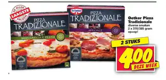 Nettorama Oetker Pizza Tradizionale aanbieding