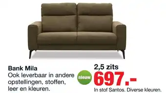 Budget Home Store Bank Mila aanbieding